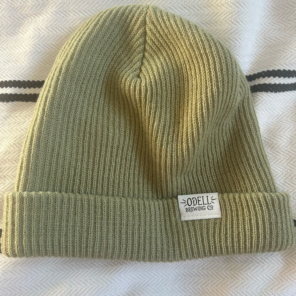 Odell Brewing Co. Green Beanie